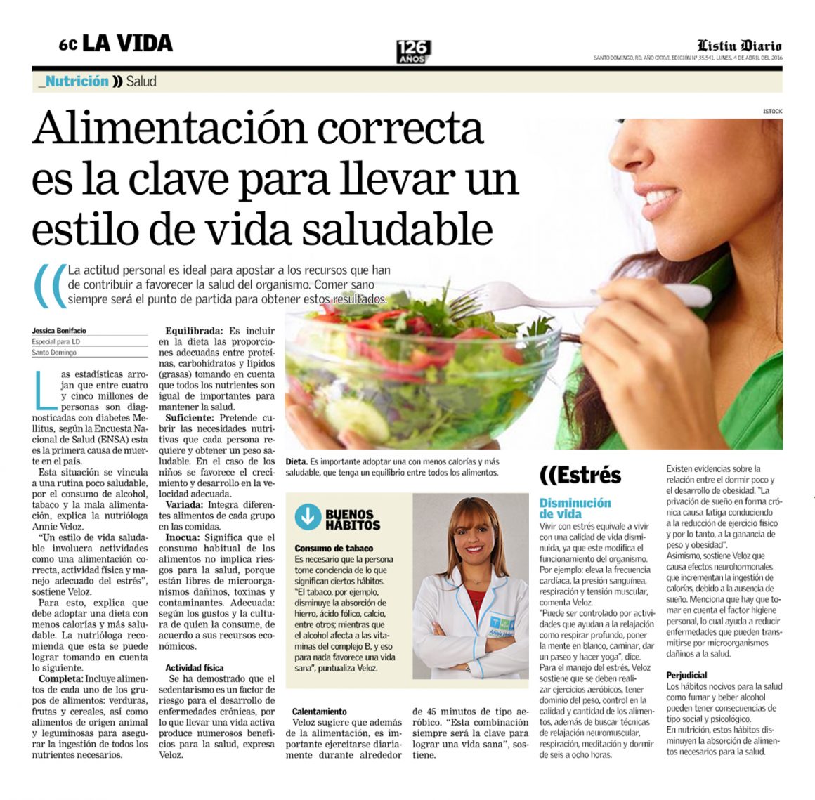 Listin Diario 4 abril 2016
